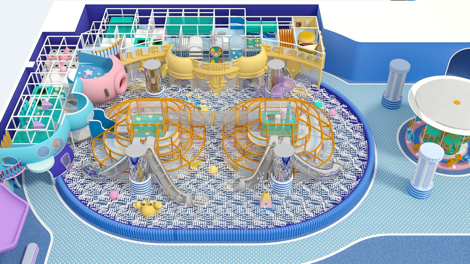 Ocean Theme Indoor Playground