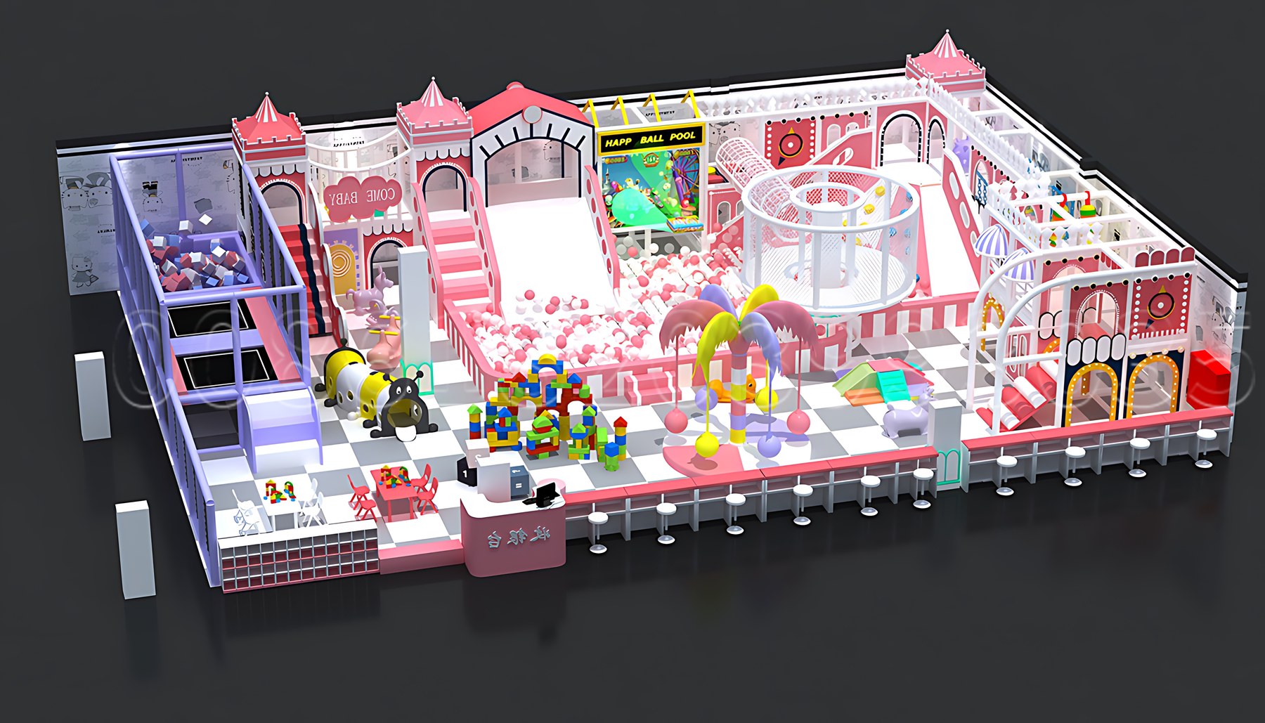 Small Indoor Playground Package